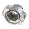 Stainless steel clamp shell coupling | grommet + clamp shell